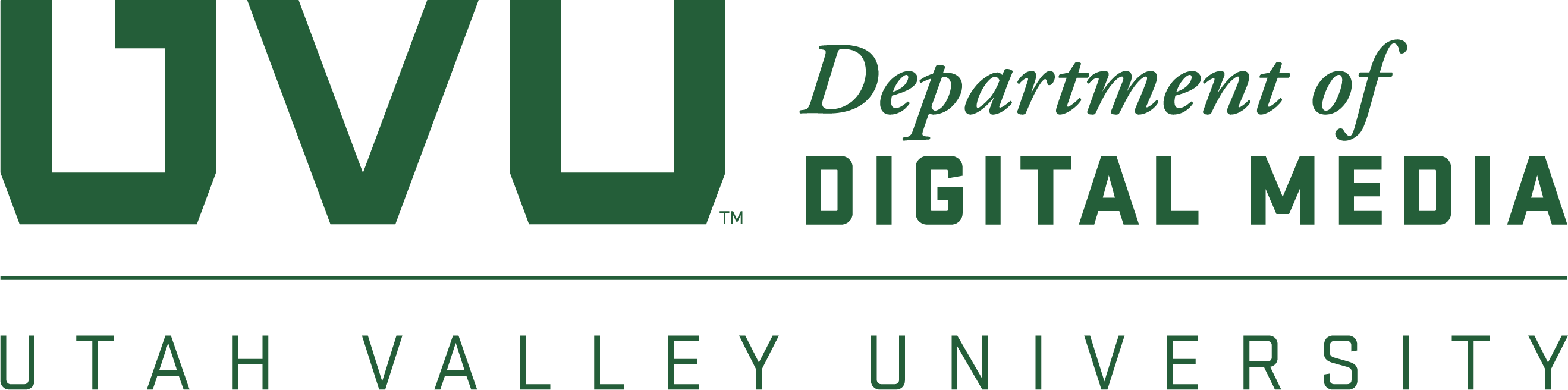 Utah Valley University, Digital Media Department